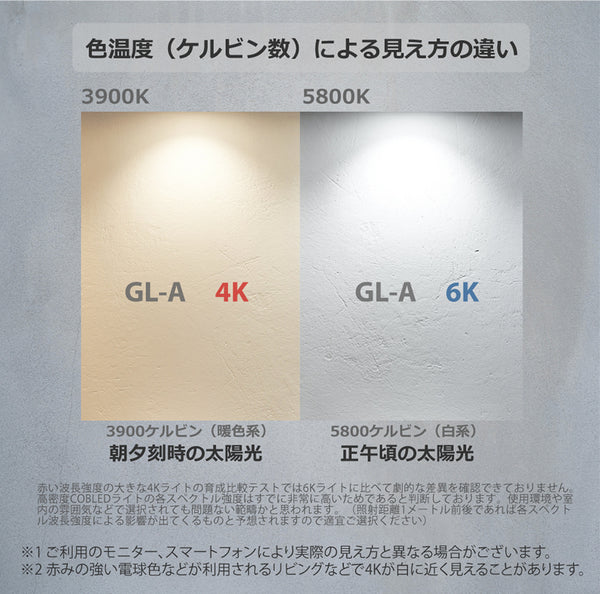HaruDesign 植物育成LEDライト GL-A 4K McW 暖色系 4000ケルビン