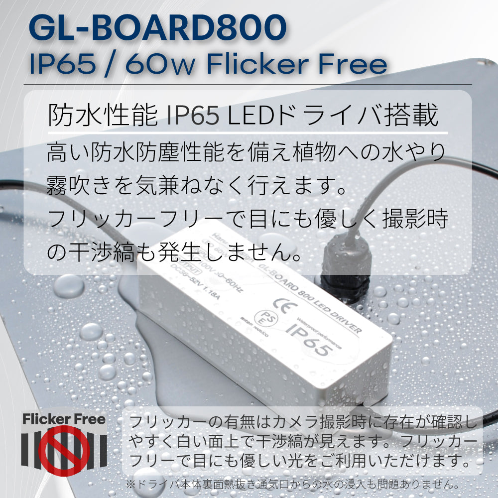 HaruDesign 植物育成ライト GL-BOARD800 育成用高効率SMD2835LED搭載