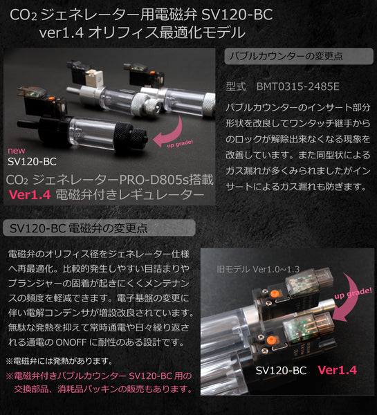 HaruDesign CO2ジェネレーター PRO-D805s Ver 1.4 (スーパーミスト&フルセットモデル)