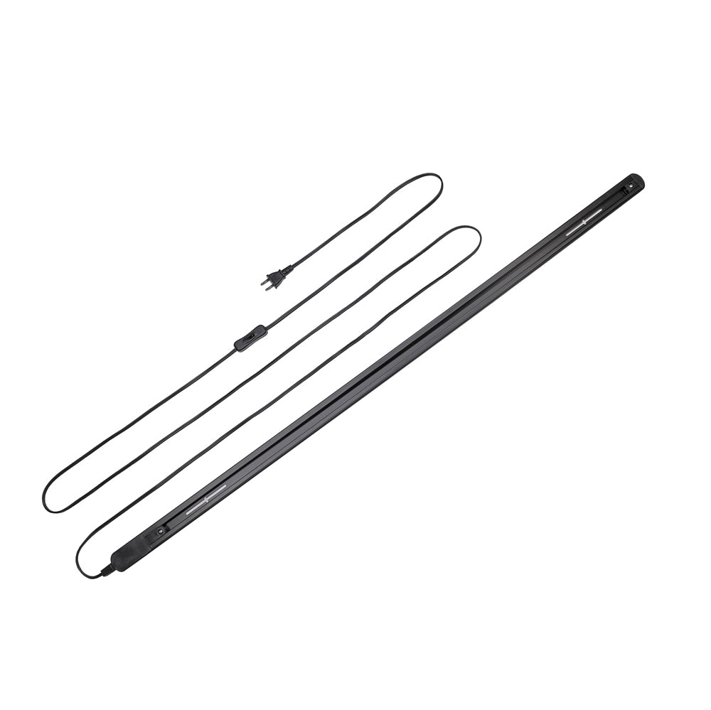 HaruDesign コンセント式ライティングレール CL1100B レール長1000mm