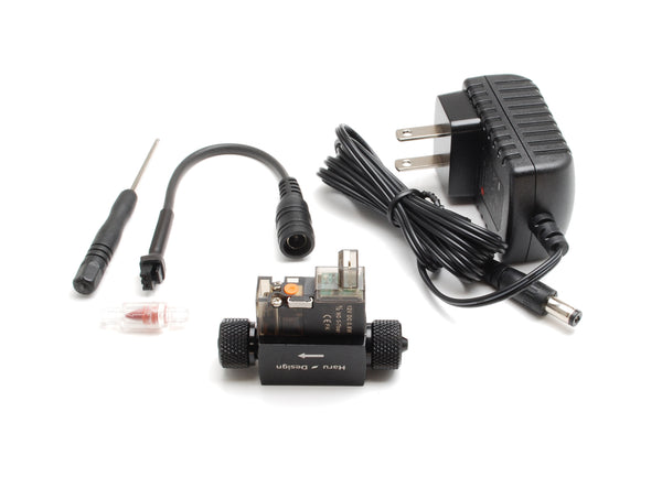 HaruDesign CO2用電磁弁 SV120-BLK