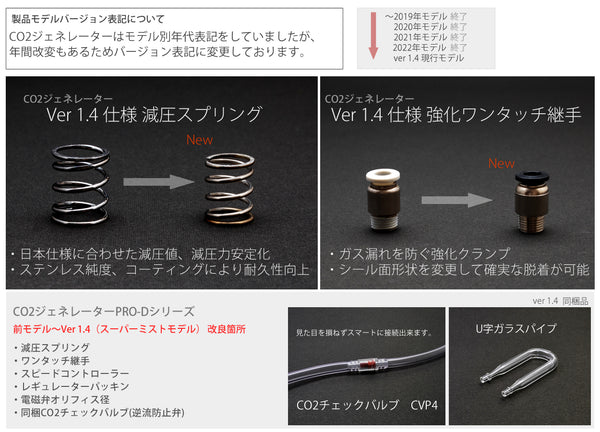 HaruDesign CO2ジェネレーター PRO-D705s Ver 1.4 (スーパーミスト&フルセットモデル)