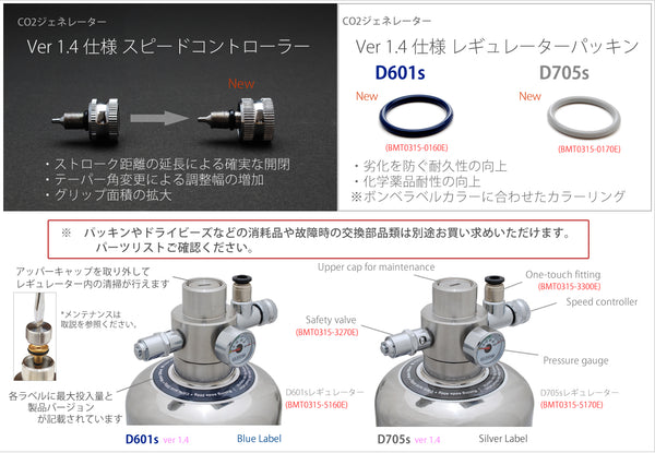 HaruDesign CO2ジェネレーター PRO-D705s Ver 1.4 (スーパーミスト&フルセットモデル)