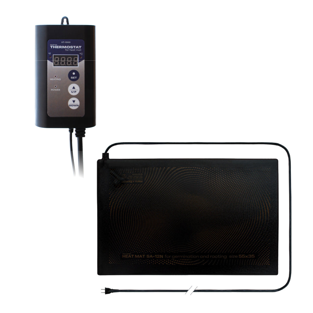 HaruDesign サーモスタット（HT-1000）+ 追加用ヒートマット（SA-12N）2点セット品
