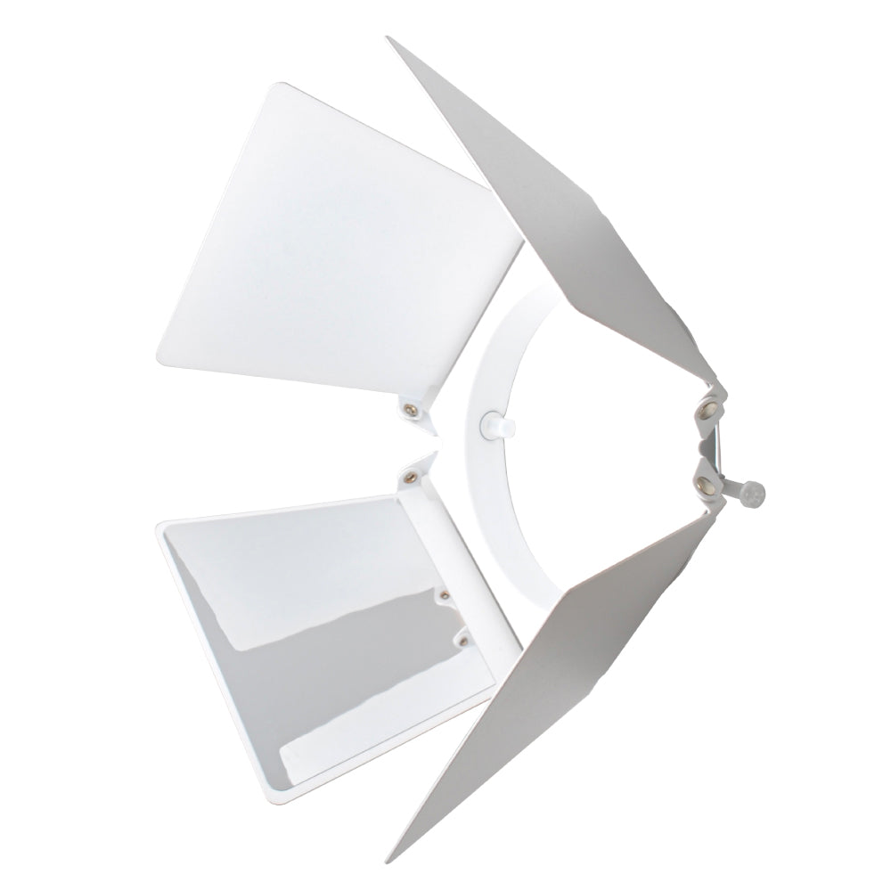HaruDesign 植物育成ライト（GL-A/GL-X）用 BARNDOOR-30 配光/集光/増光用シェード兼リフレクター 無駄な光を整えて眩しさも軽減 （マットホワイト）