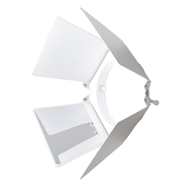 HaruDesign 植物育成ライト（GL-A/GL-X）用 BARNDOOR-30 配光/集光/増光用シェード兼リフレクター 無駄な光を整えて眩しさも軽減 （マットホワイト）