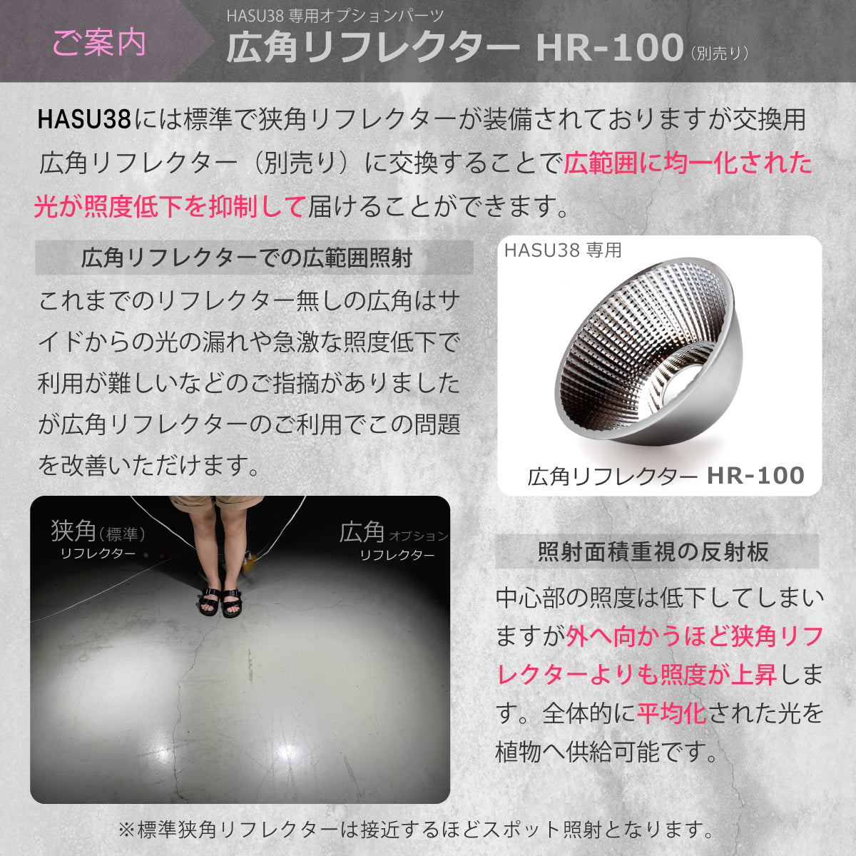 HaruDesign 植物育成ライト HASU38 6K ホワイトスワールボディ 白色系