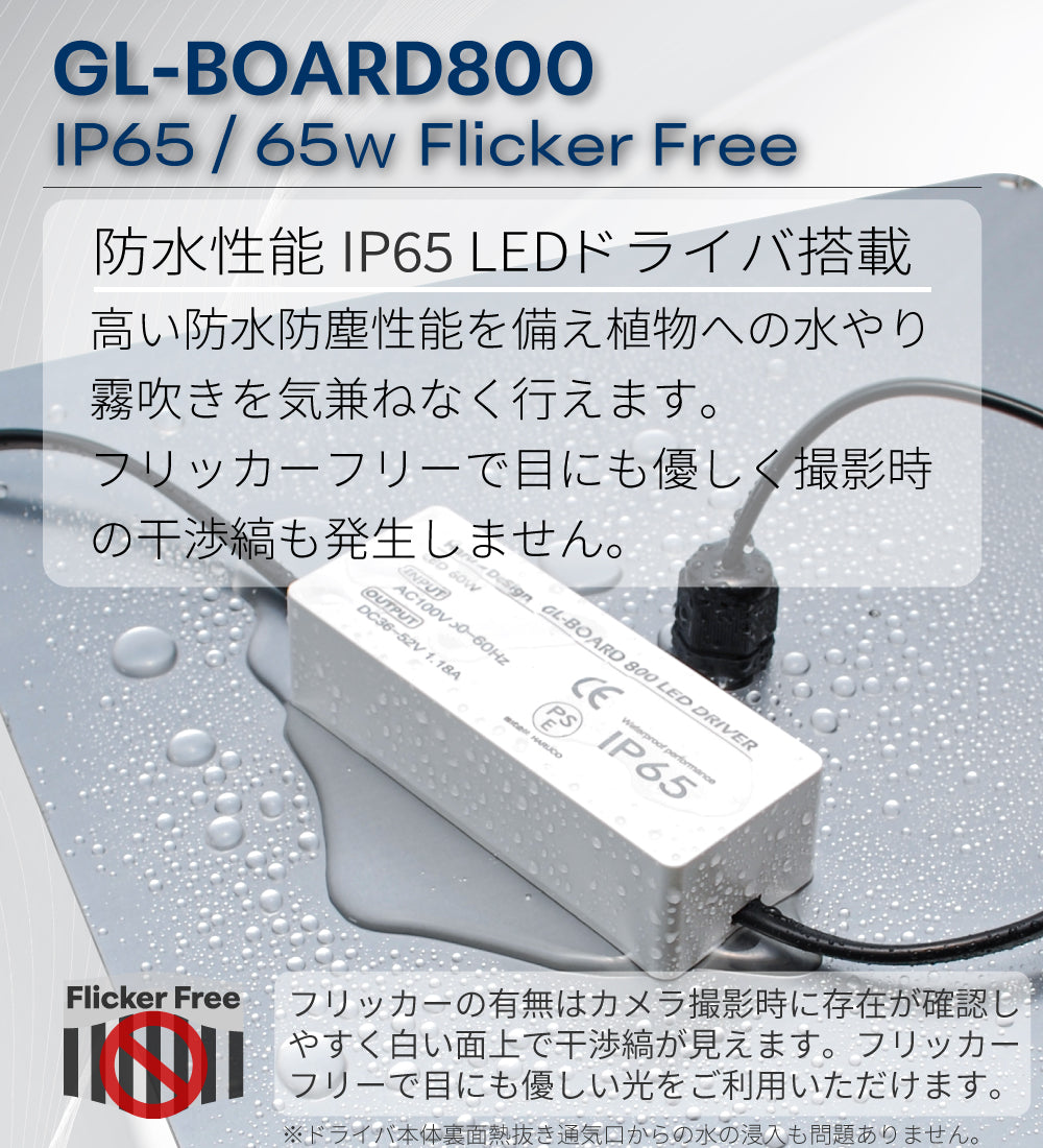 HaruDesign 植物育成ライト GL-BOARD800 育成用高効率SMD2835LED搭載