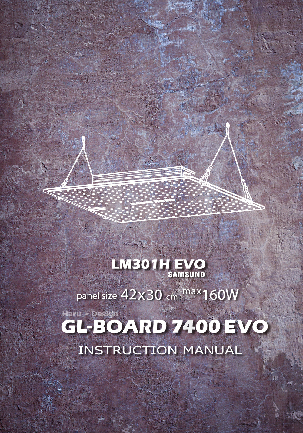 HaruDesign 植物育成ライト GL-BOARD7400EVO サムスンLM301H EVO