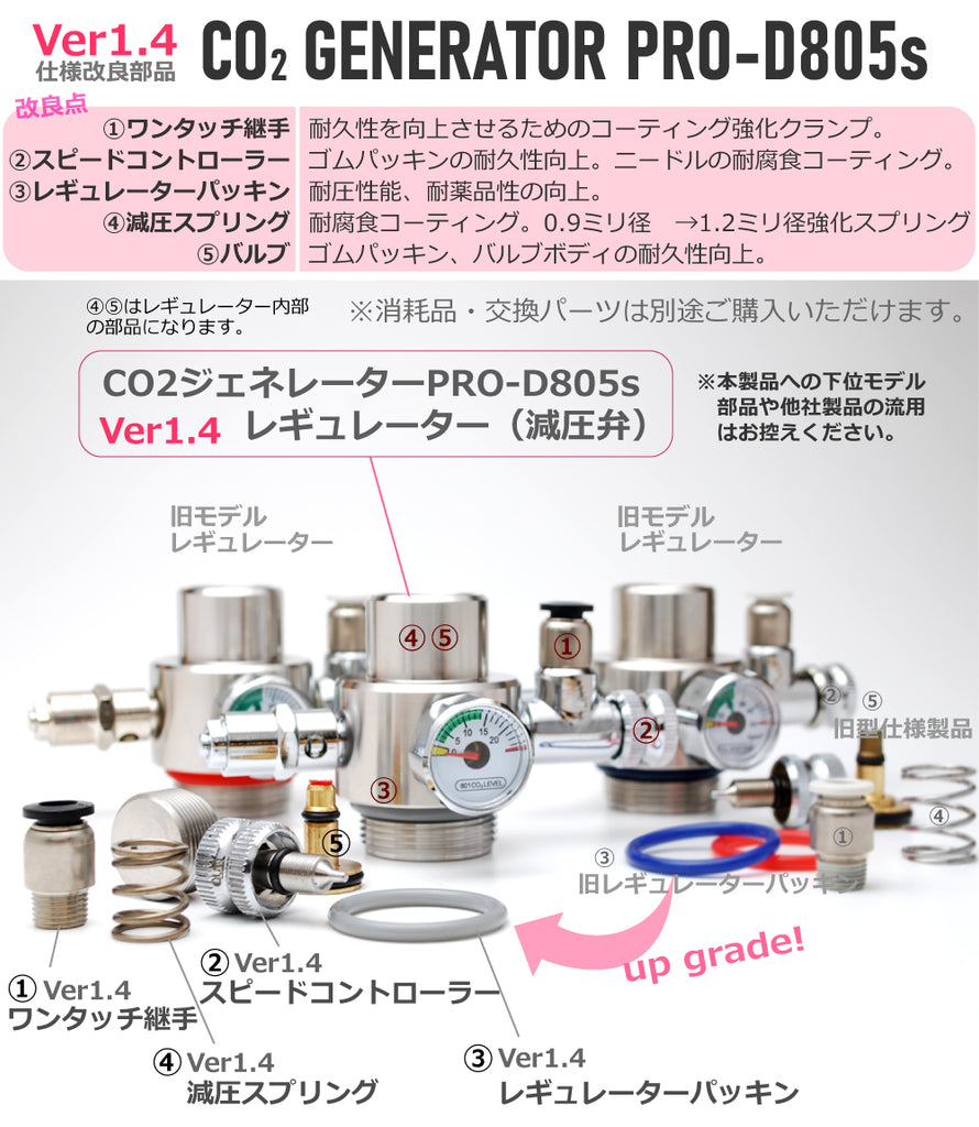 化学式CO2ジェネレーター PRO-D701s - 魚用品/水草