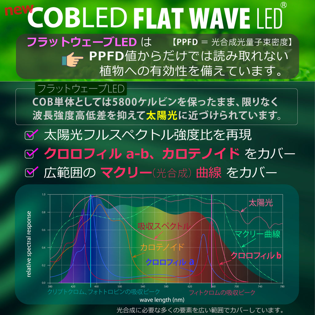 HaruDesign 植物育成ライト GL-A 6K マットホワイトボディ 5800K 白色