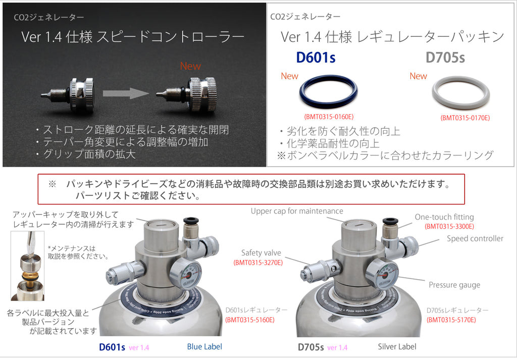 HaruDesign CO2ジェネレーター PRO-D705s Ver 1.4 (スーパーミスト 